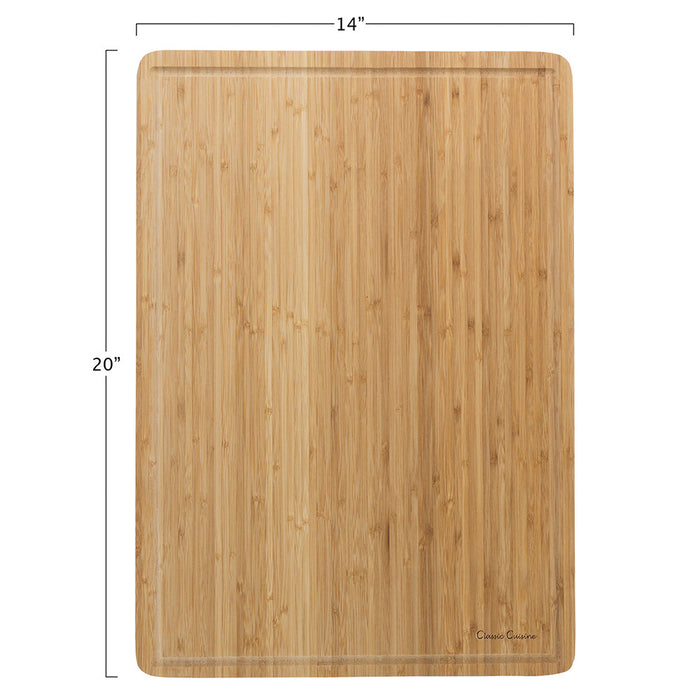 Extra-Large Bamboo Cutting Board