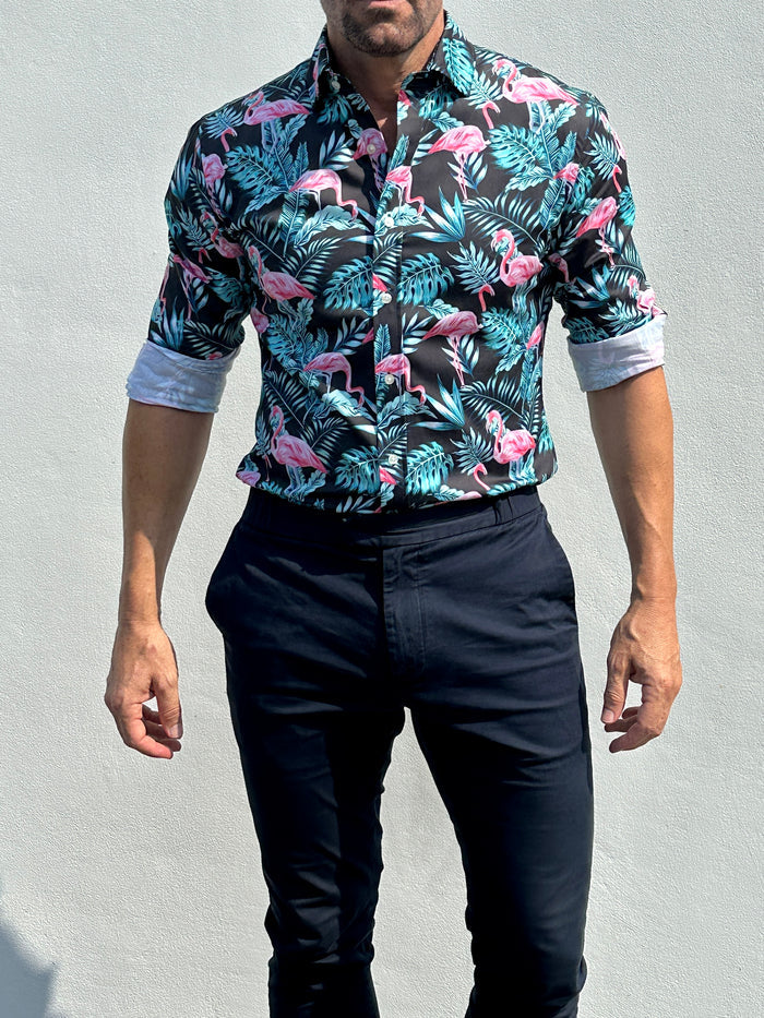 Flamingo Party Shirt - Flamingo