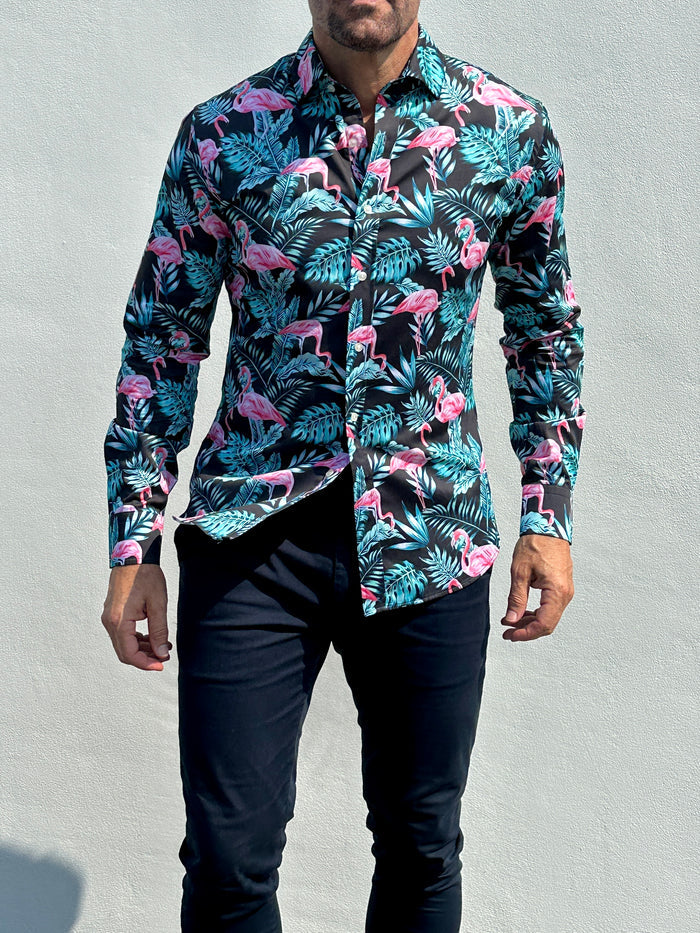 Flamingo Party Shirt - Flamingo