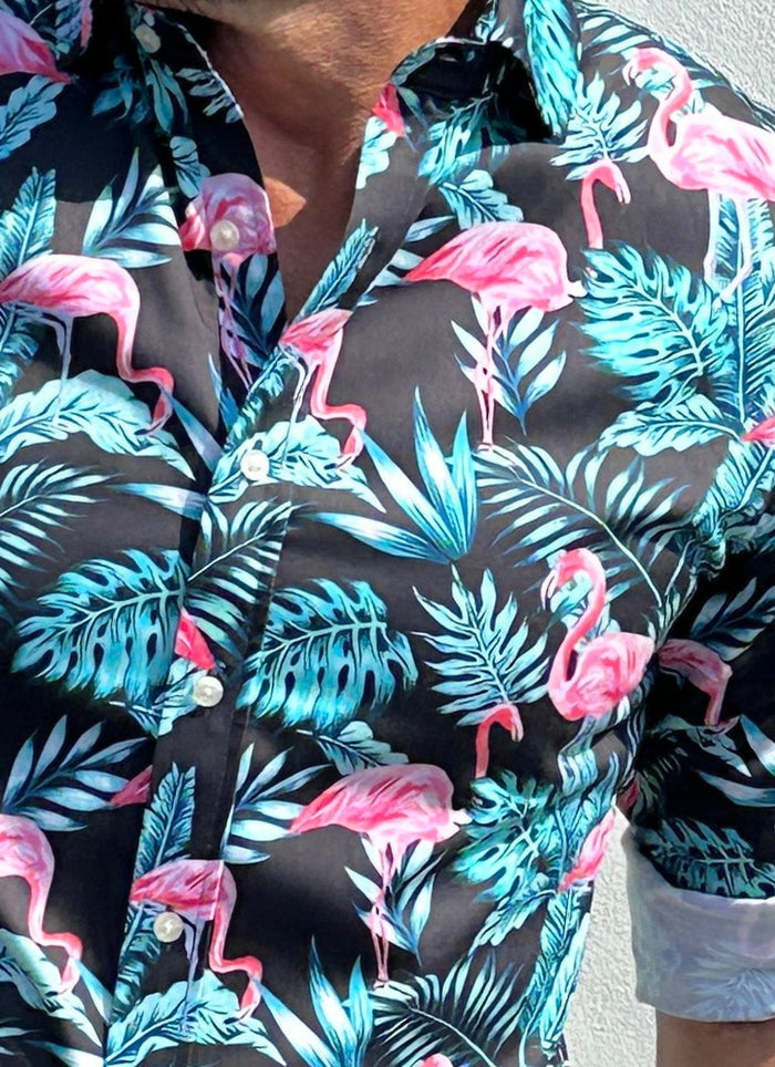 Flamingo Party Shirt - Flamingo