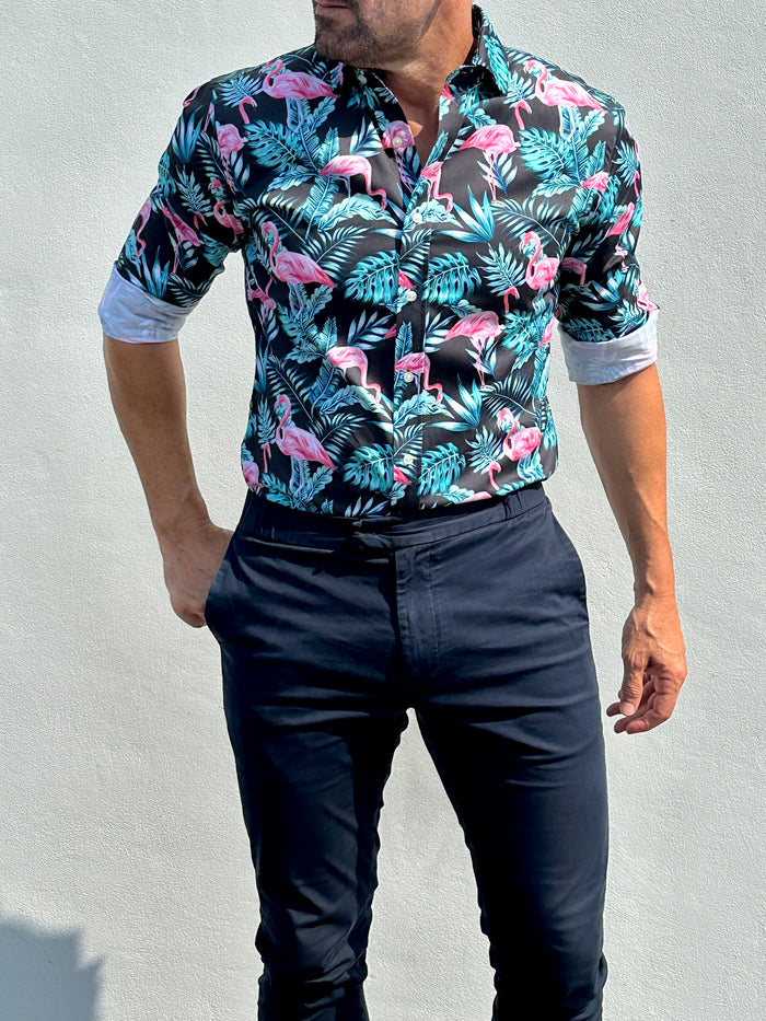 Flamingo Party Shirt - Flamingo
