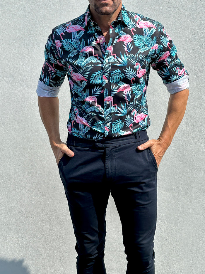 Flamingo Party Shirt - Flamingo