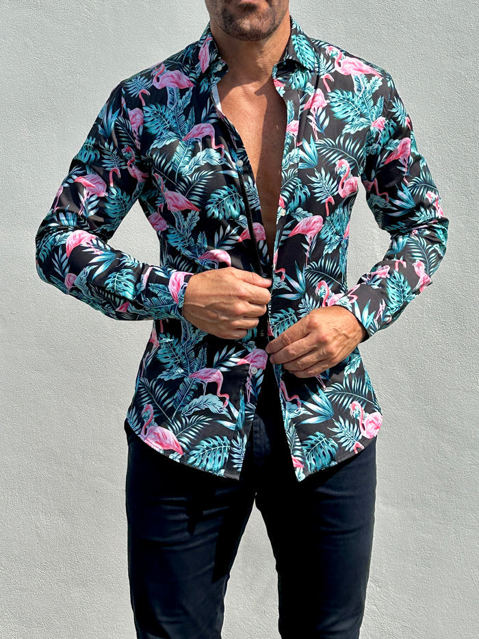 Flamingo Party Shirt - Flamingo
