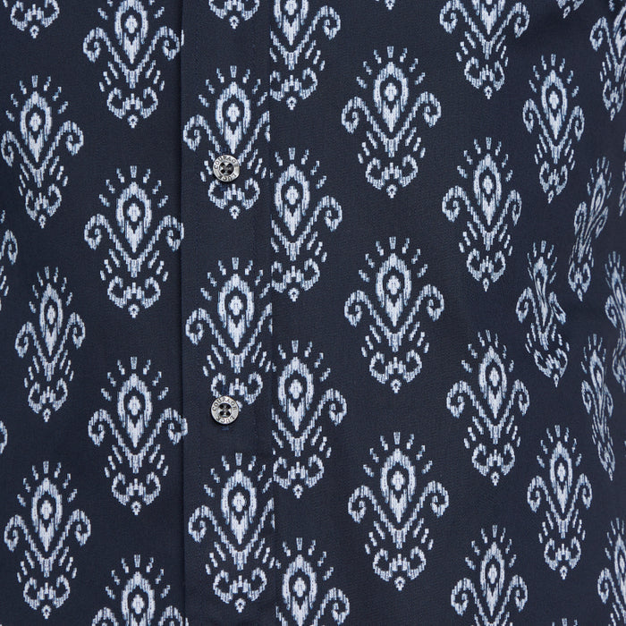 Fleur-de-Lis Party Shirt - Bleu