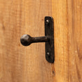 Forged Iron Single Knob - protrudes 1.75 in. from wall