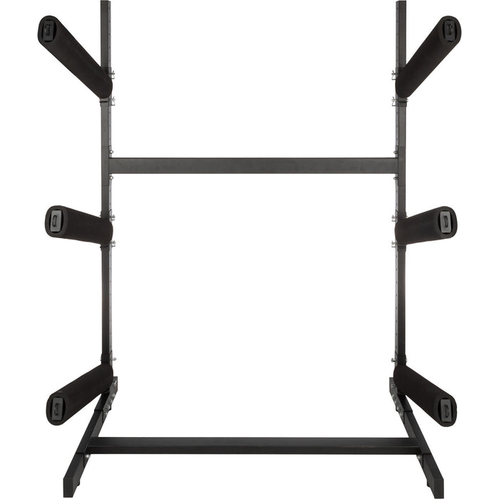 Freestanding Outdoor 3-Level Kayak and Canoe Rack