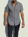 Geometric “T”s Party Shirt - Black “T”s