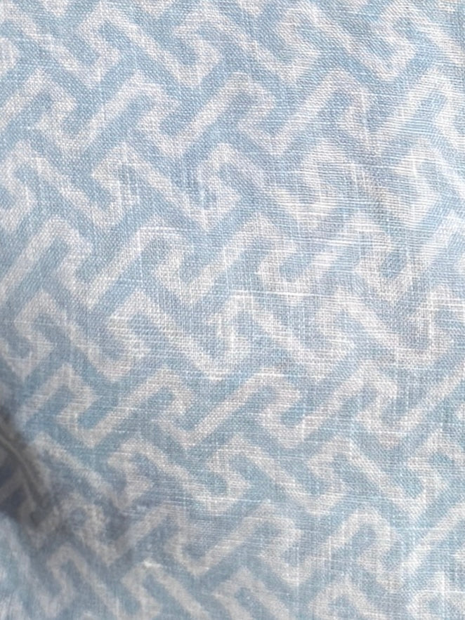 Geometric “T”s Party Shirt - Light Blue