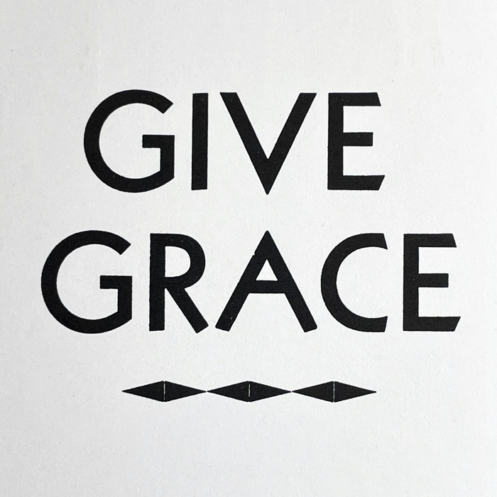 Give Grace notecard