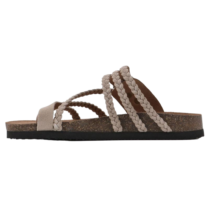 Hayleigh | Sandals Cork Braided