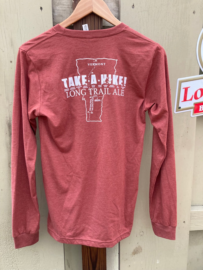 Heather Red Mountain Brewers Long-Sleeve T-Shirt
