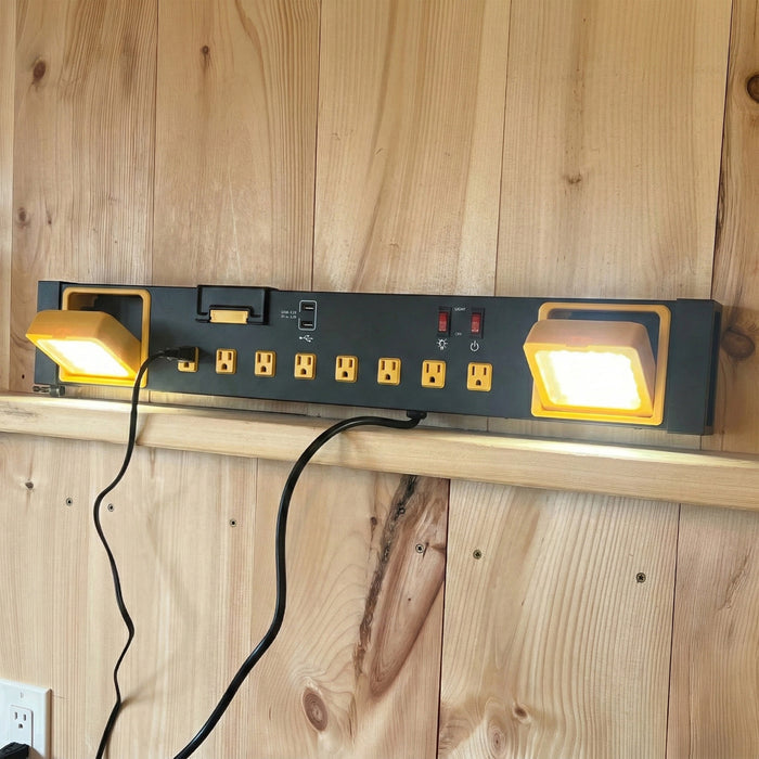 Heavy Duty Metal Power Strip