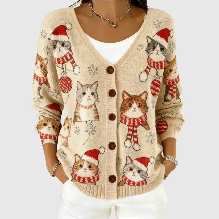 Iida – Cozy Buttoned Knit Cardigan
