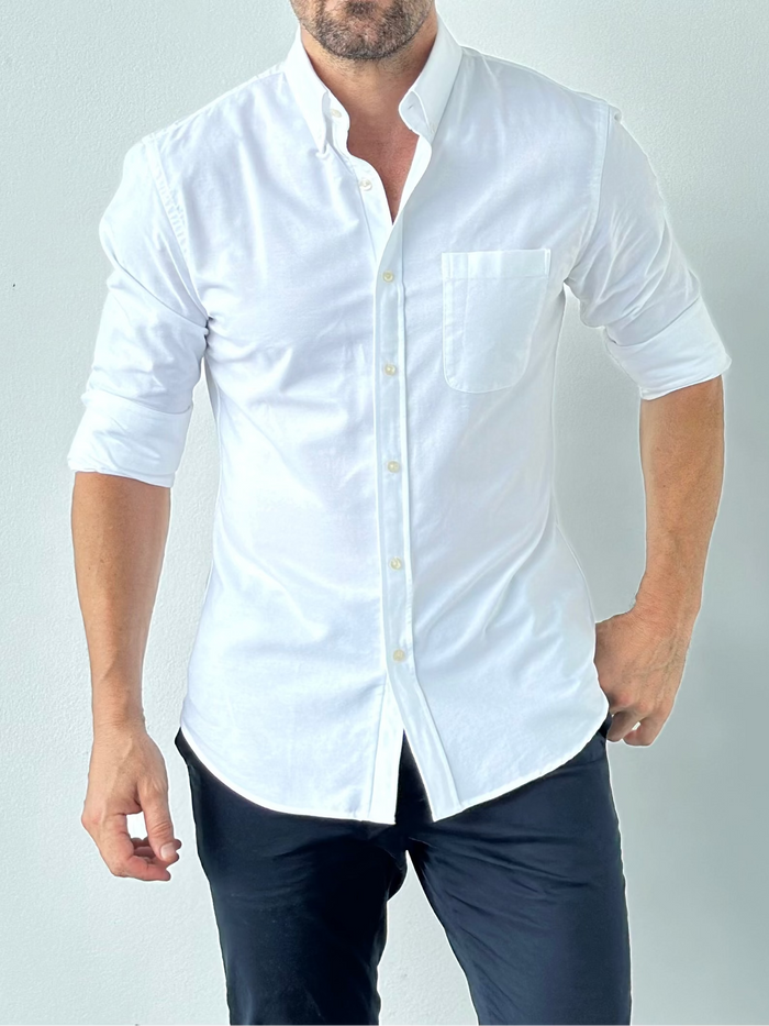 The Solid OCBD - White