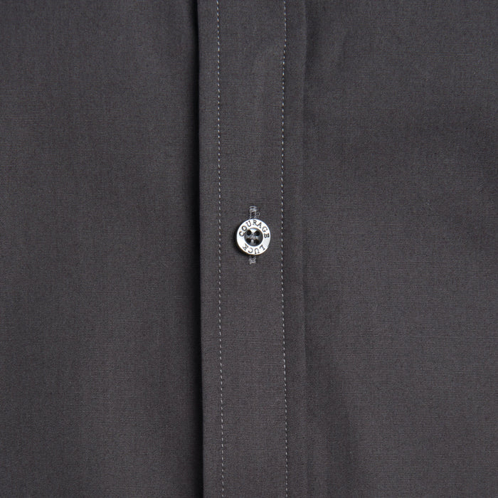 Incognito Stretch Poplin - Charcoal