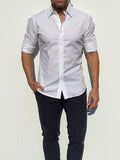 Incognito Stretch Poplin - White