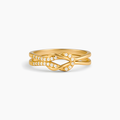 Inés | Gold-Plated Bow Ring