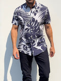 Jungle Print Party Shirt in Cotton- Small Batch #682