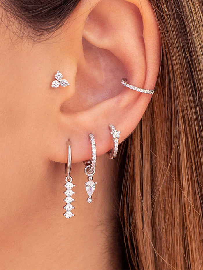 Lívia | Gold-Plated Earrings with Delicate Shine
