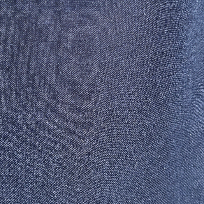 Long Sleeve 1-Pocket Linen - Navy