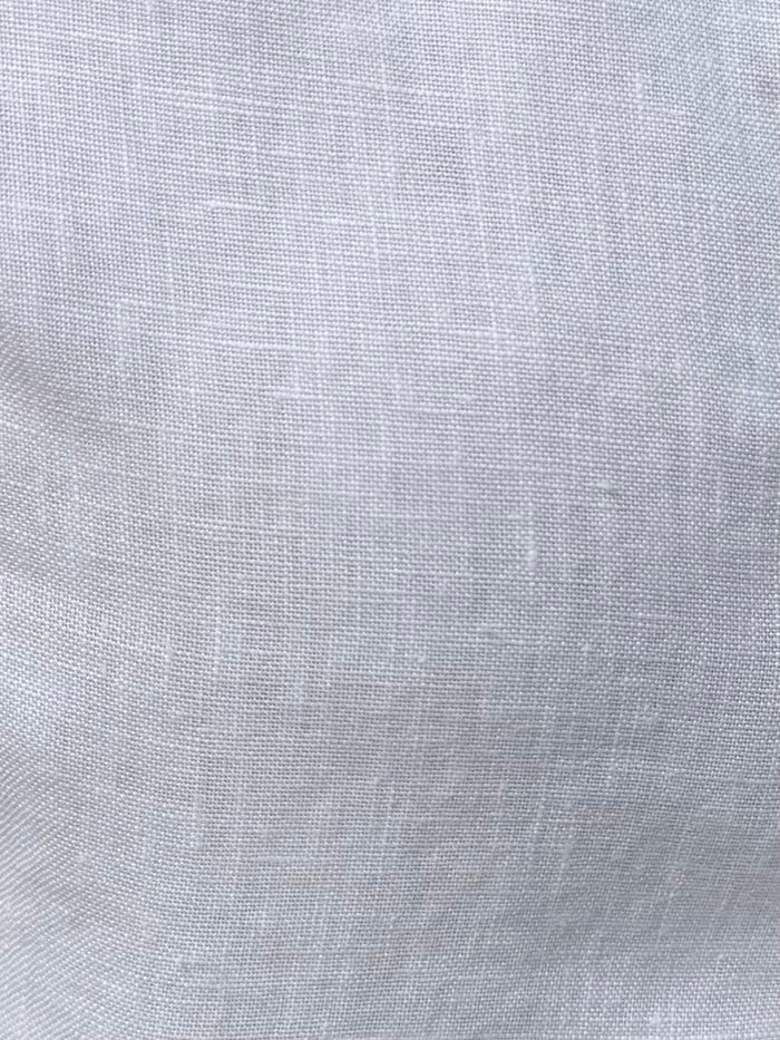 Long Sleeve 1-Pocket Robust Linen - White- Small Batch #665