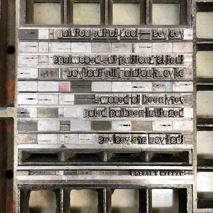 Look to the Nothing notecard