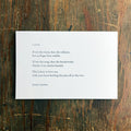 “Love” notecard