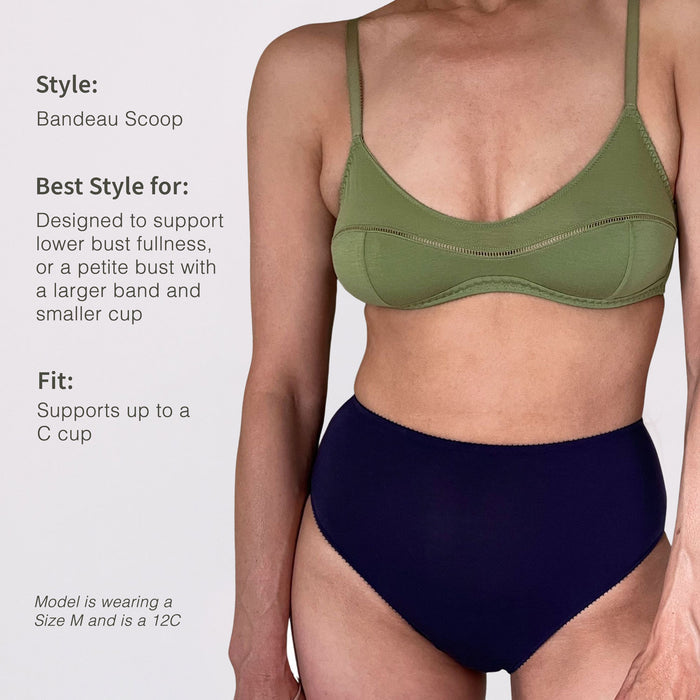 Maggie Bra - Olive