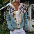 Marjatta - Floral Yoke Cardigan