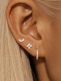 Marlena | Gold-Plated Smooth Silhouette Earrings