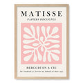 Matisse Floral 11 Modern Wall Art Print A4 (21 x 29.7cm) / Natural Oak Frame / No Border from our Australian Made Framed Wall Art, Prints & Posters collection by Profile Products (Australia) Pty Ltd
