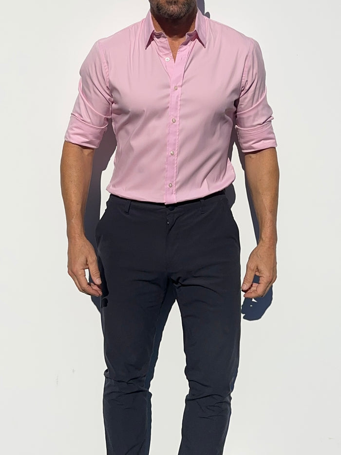 Mega-Stretch Performance Broadcloth - Pink