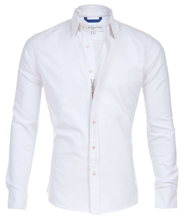Mega-Stretch Performance Broadcloth - White