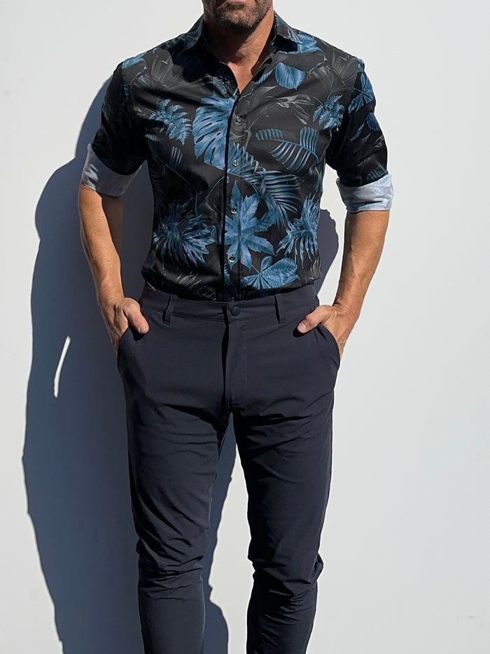 Midnight Jungle Party Shirt - Midnight