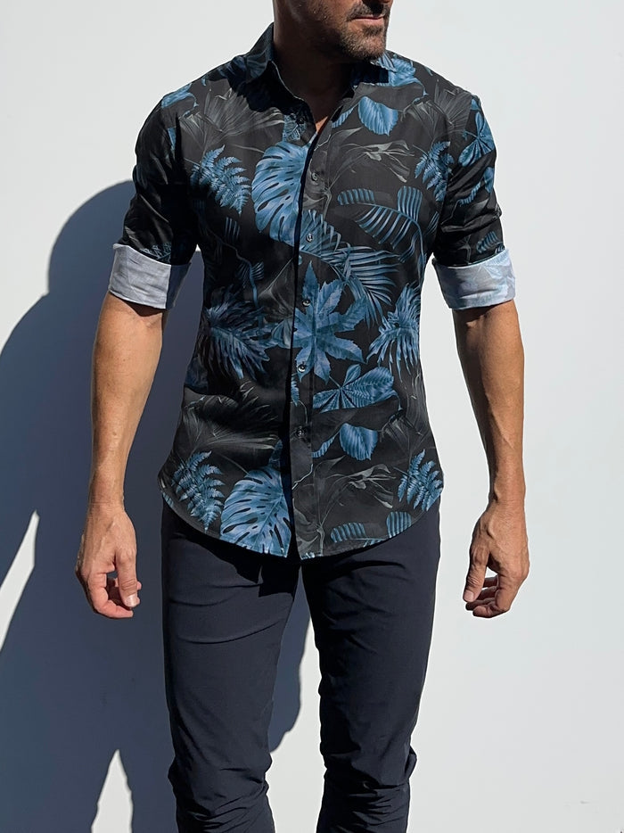 Midnight Jungle Party Shirt - Midnight