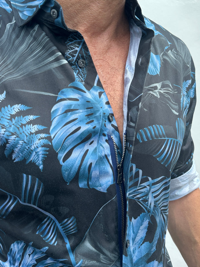 Midnight Jungle Party Shirt - Midnight