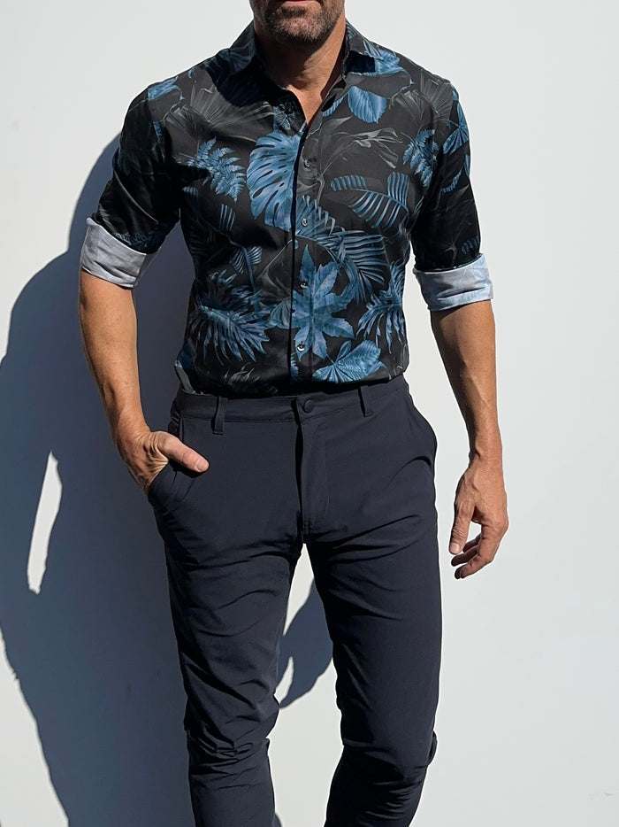 Midnight Jungle Party Shirt - Midnight