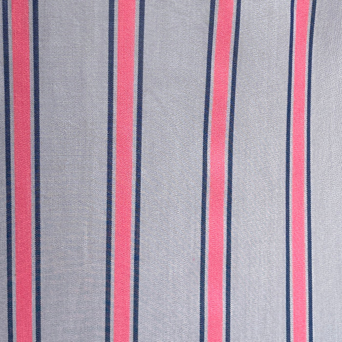 Neon Pink & Blue Stripe - Neon Pink & Blue Stripe