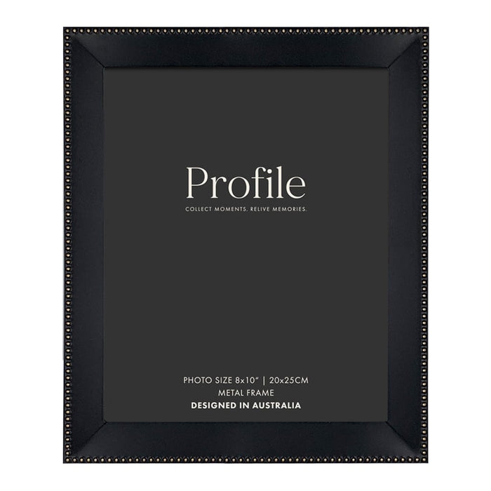 Noble Black Metal Frame Value Pack 8x10 (2 pack bundle) from our Metal Photo Frames collection by Profile Products (Australia) Pty Ltd