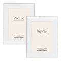Noble White Metal Frame Value Pack 5x7 (2 pack bundle) from our Metal Photo Frames collection by Profile Products (Australia) Pty Ltd
