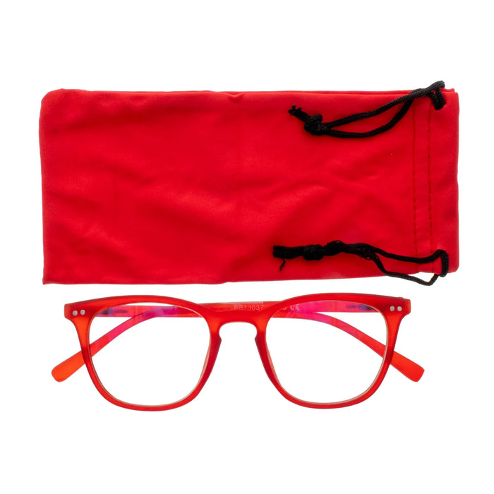 Non-Magnifying Screen Protect Readers - Red