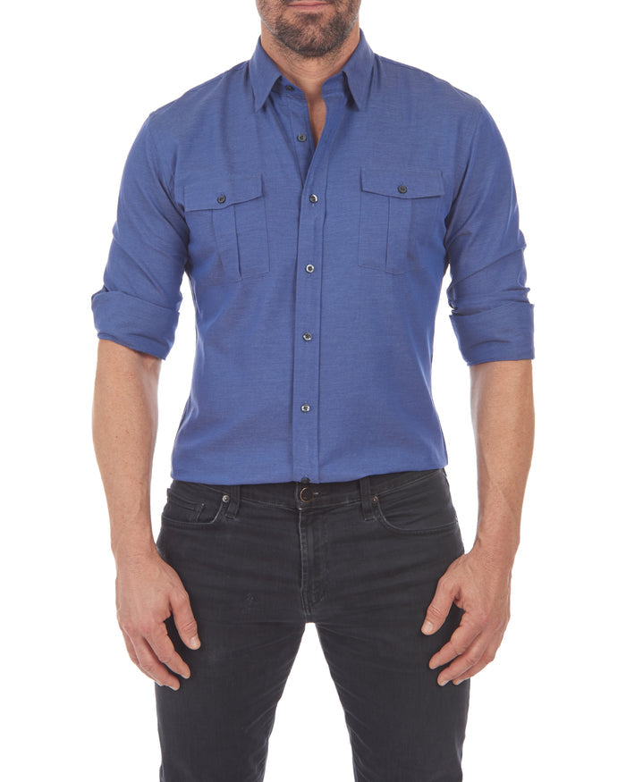 NYTD Two Pocket Twill - Cadet Blue