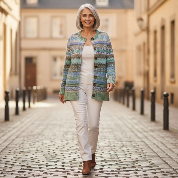 Oili - Scandinavian Pastel Cardigan