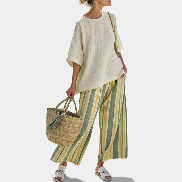 Olivia | Set Linen Bamboo Olive