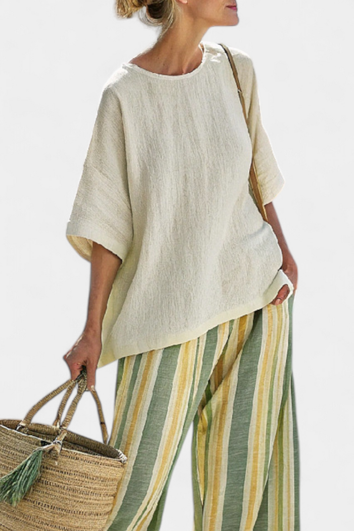 Olivia | Set Linen Bamboo Olive