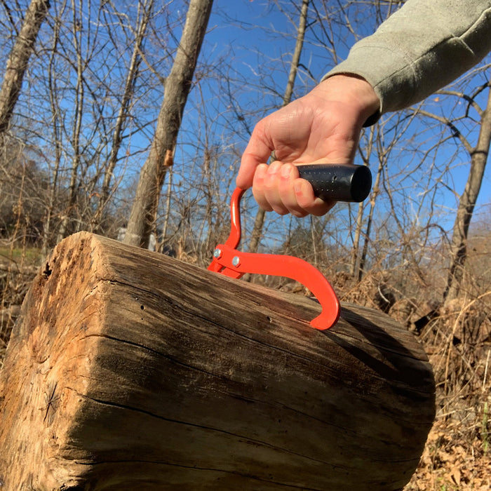 One-Handed Log Tongs