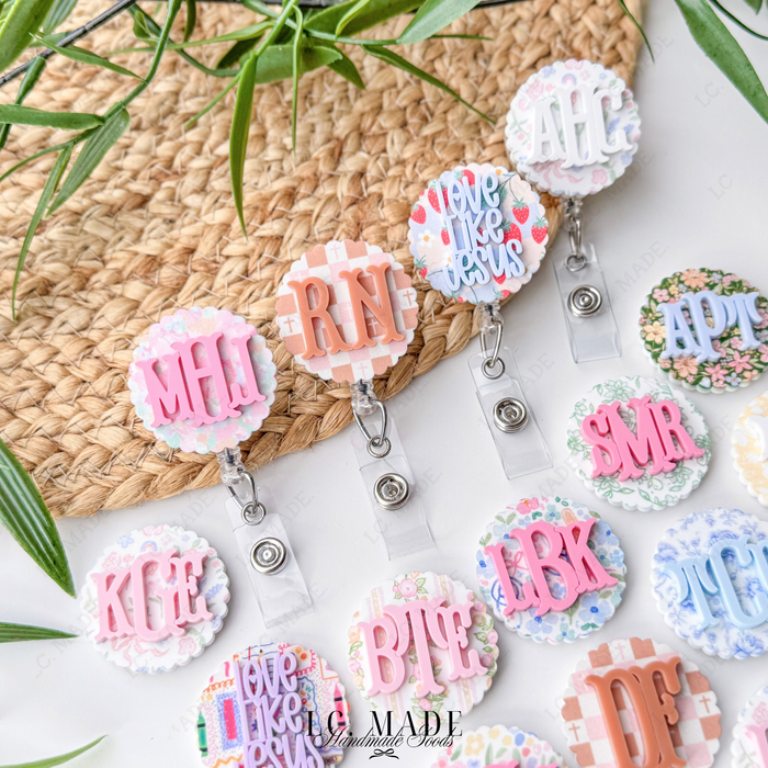 Original Collection | Personalized Badge Buddy | Badge Reel