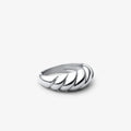 Paloma | White Gold Shell Ring
