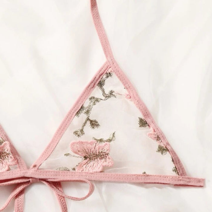 embroidered lingerie