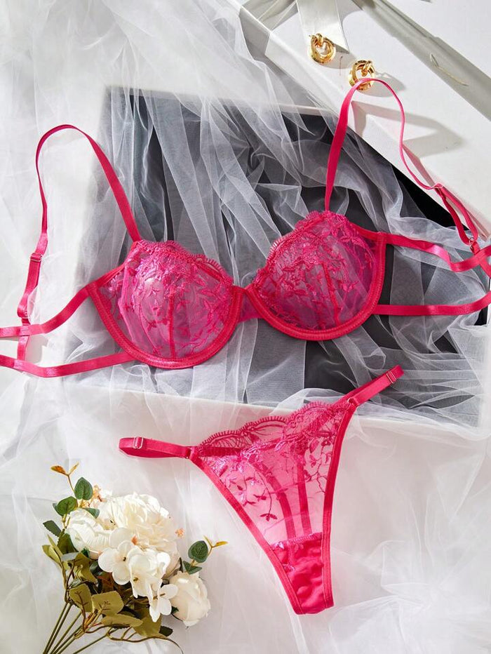 pink lingerie